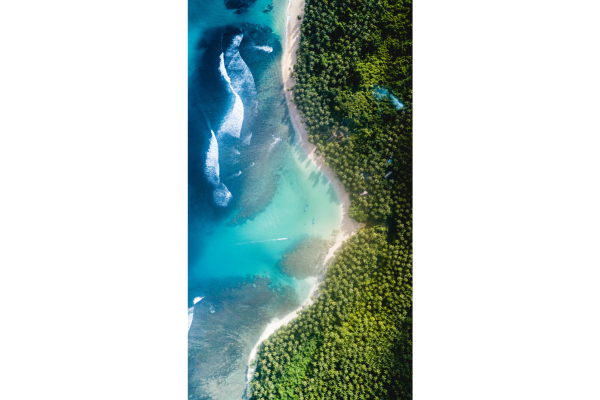 Mentawai surf break - reef break
