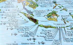 surf maps great gifts for surfing 